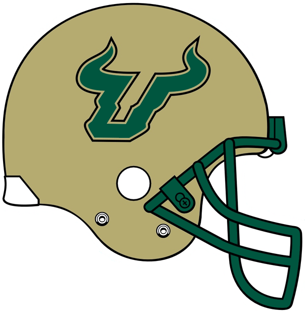 South Florida Bulls 2003-Pres Helmet Logo iron on transfers for T-shirts